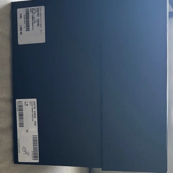 Saint Laurent Luxe Black Fur Sandals - Picture 10 of 11